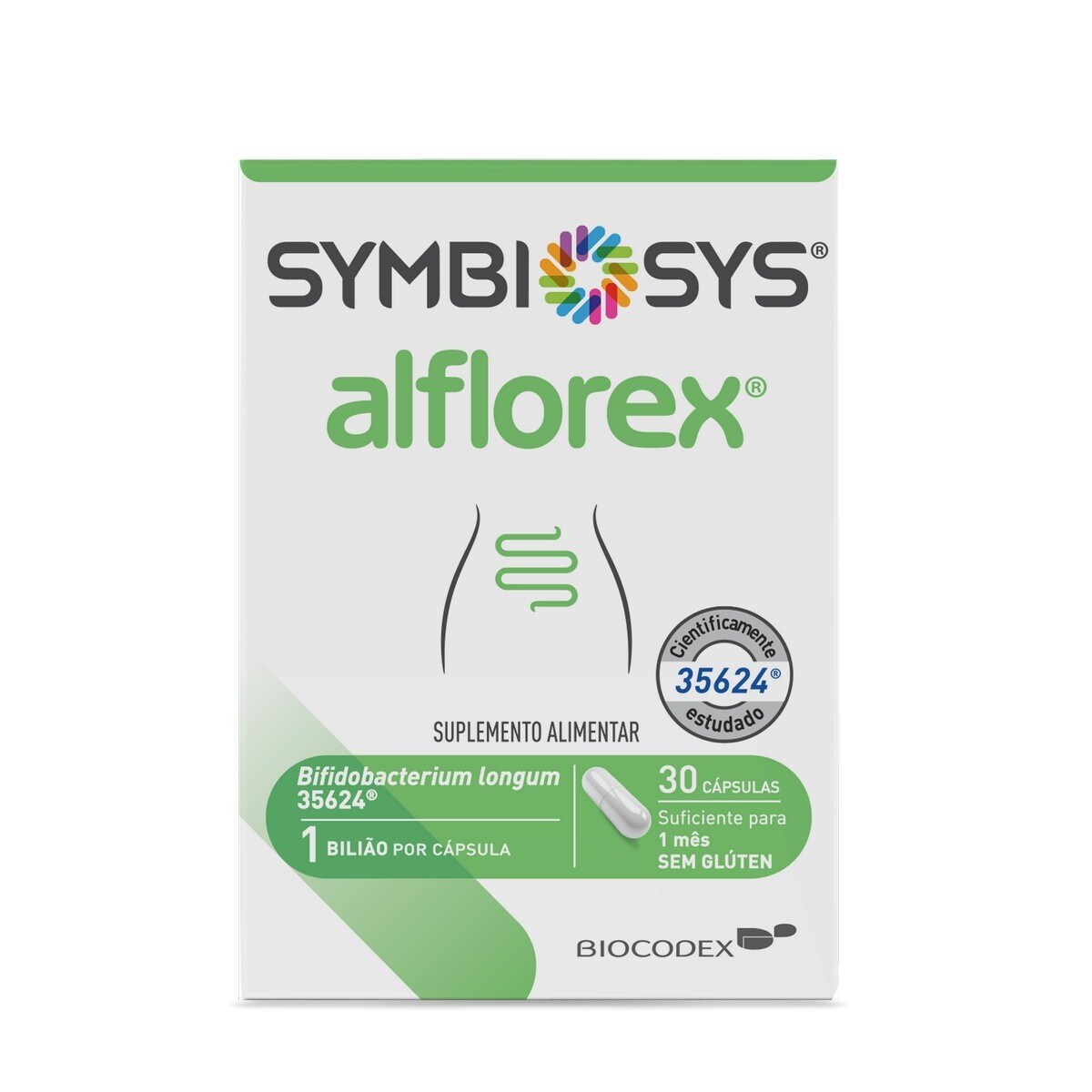 Suplemento Alimentar SYMBIOSYS Alflorex® - 30 Cápsulas 1