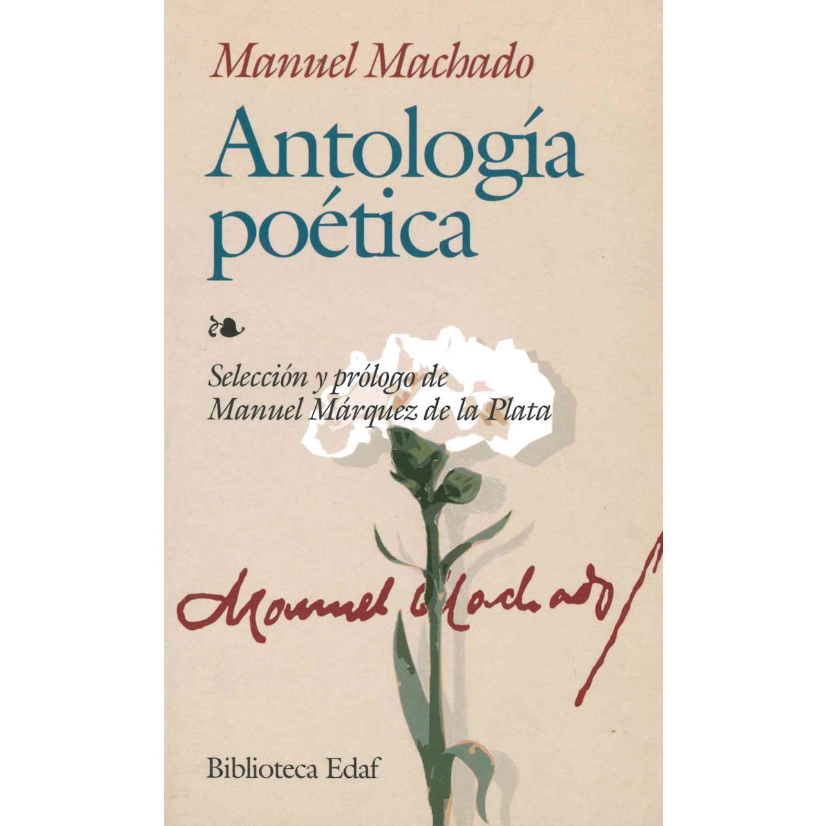 Imagen 0 de Antología poética de Manuel Machado (Tapa blanda)