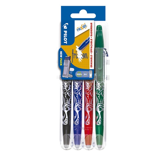 Imagen 0 de Set de 4 unidades Frixion Ball Pilot multicolor