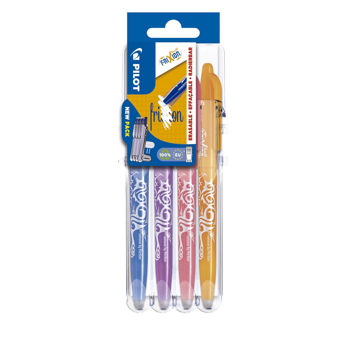 Imagen 0 de Set de 4 unidades Frixion Ball Pilot multicolor