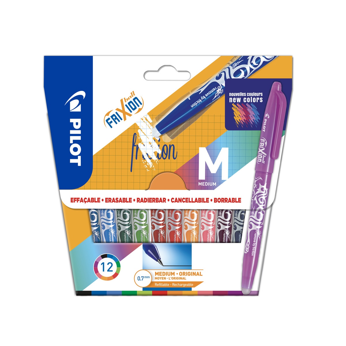 Imagen 0 de Set de 12 unidades Frixion Ball Pilot multicolor