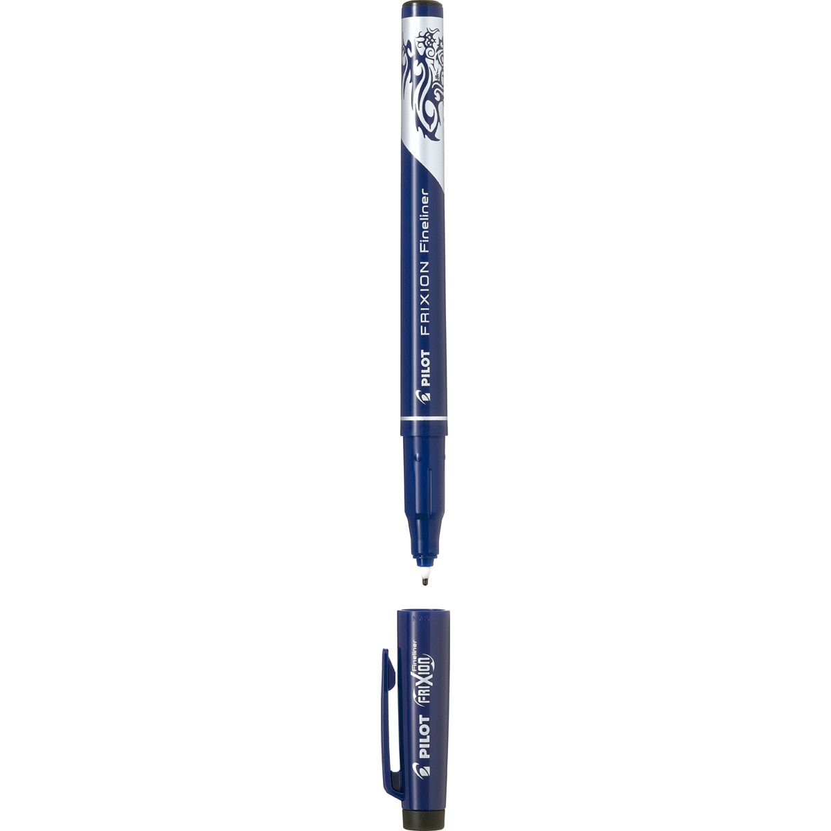 Caneta Esferográfica de Tinta de Fibra Apagável por Fricção Frixion Fineliner - Preto Preto-2