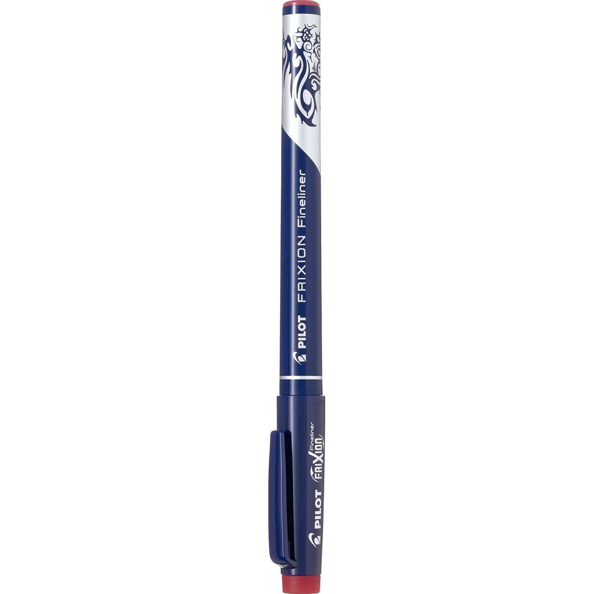 Bolígrafo de tinta de fibra borrable por fricción Frixion Fineliner Pilot rojo Rojo-1