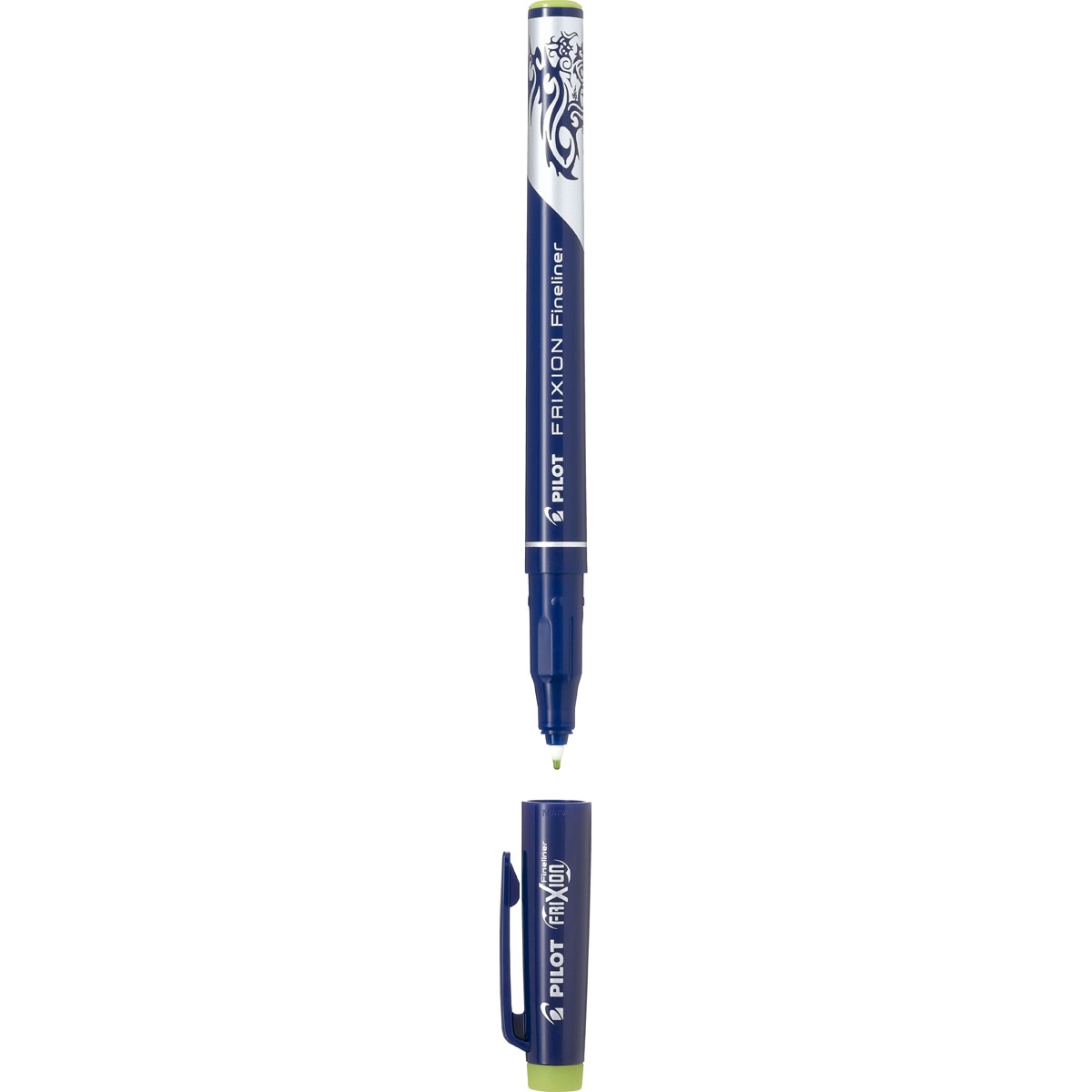 Bolígrafo de tinta de fibra borrable por fricción Frixion Fineliner Pilot verde lima Lima-2