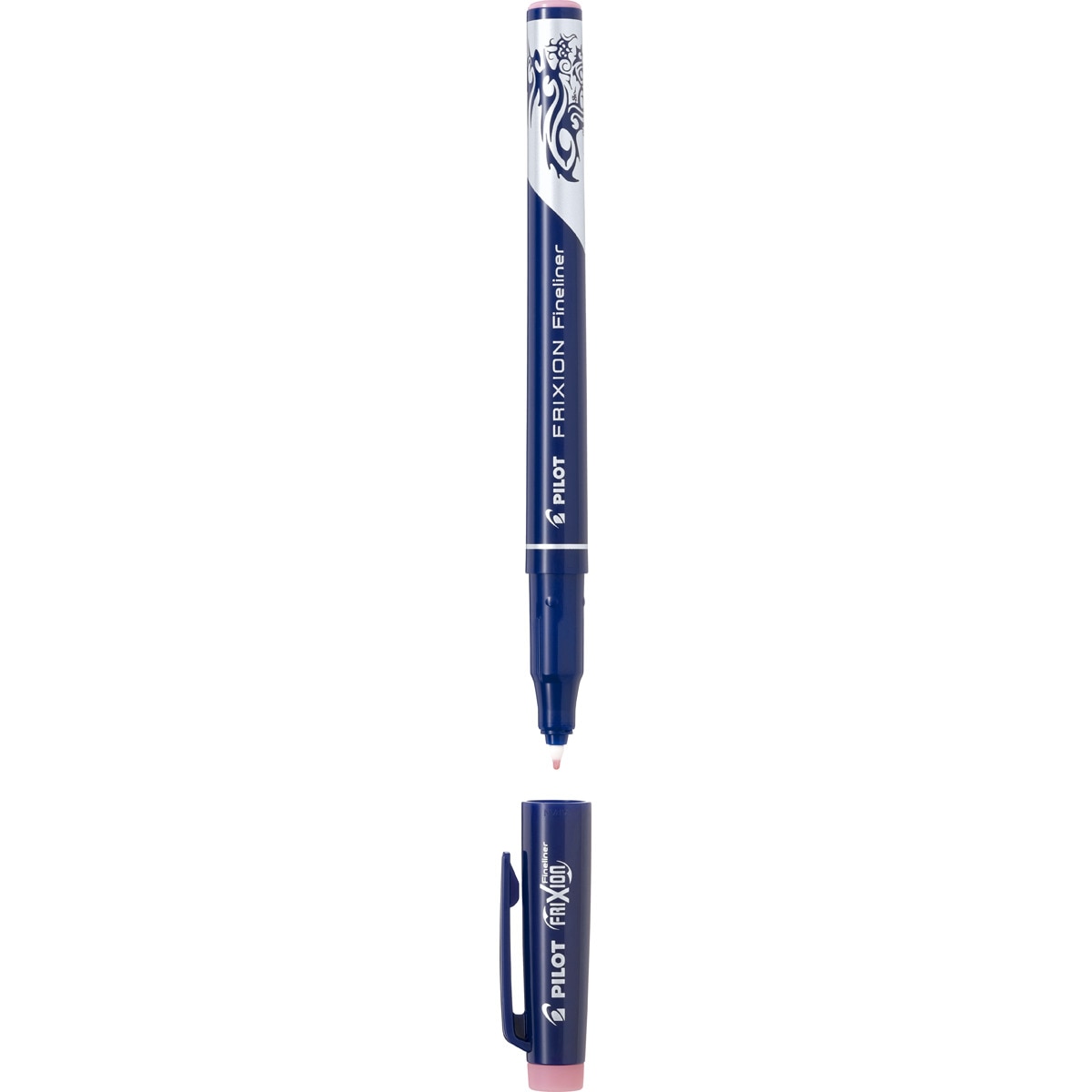 Imagen 0 de Bolígrafo de tinta de fibra borrable por fricción Frixion Fineliner Pilot rosa baby
