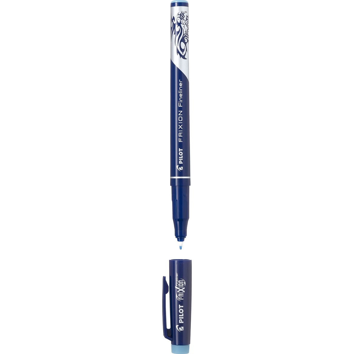 Bolígrafo de tinta de fibra borrable por fricción Frixion Fineliner Pilot azul cielo Azul Cielo-2