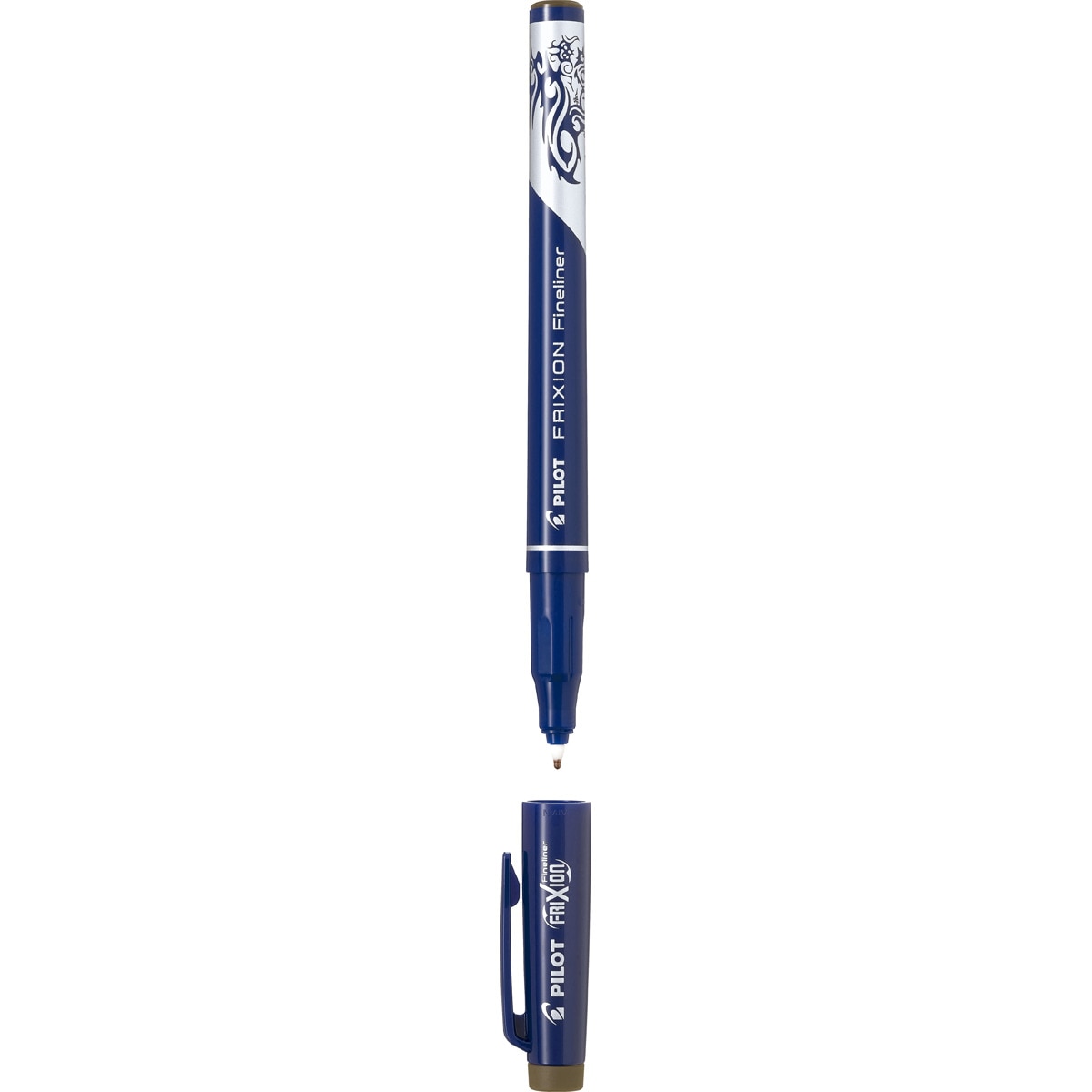 Bolígrafo de tinta de fibra borrable por fricción Frixion Fineliner Pilot marrón Marrón-2