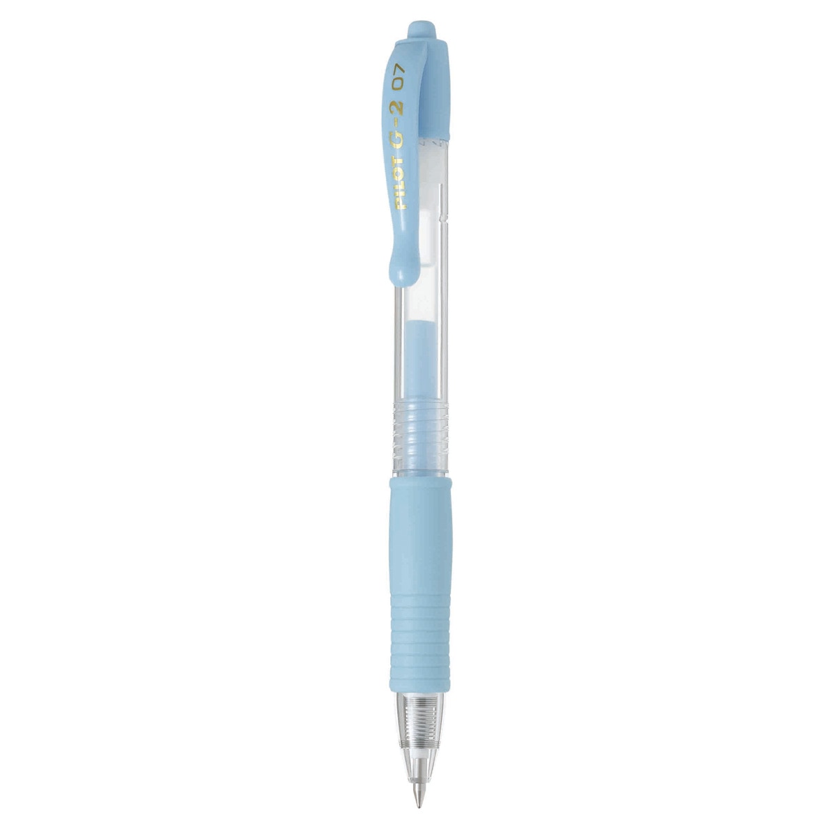 Bolígrafo retráctil con tinta de gel G-2 Pilot azul cielo Azul Cielo-1