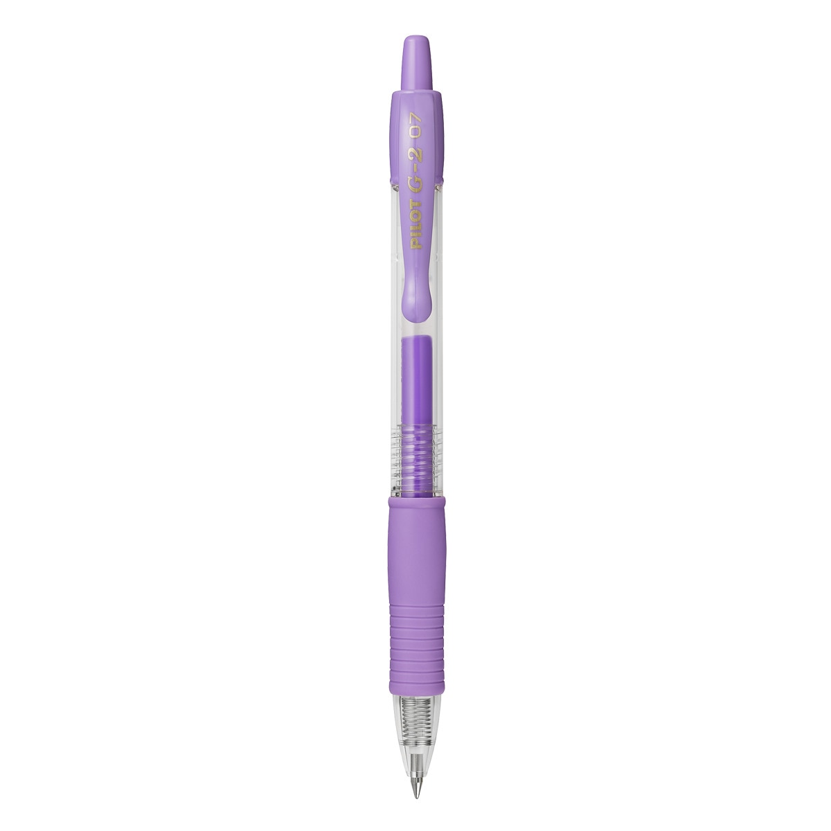 Bolígrafo retráctil con tinta de gel G-2 Pilot pastel violeta Violeta-1