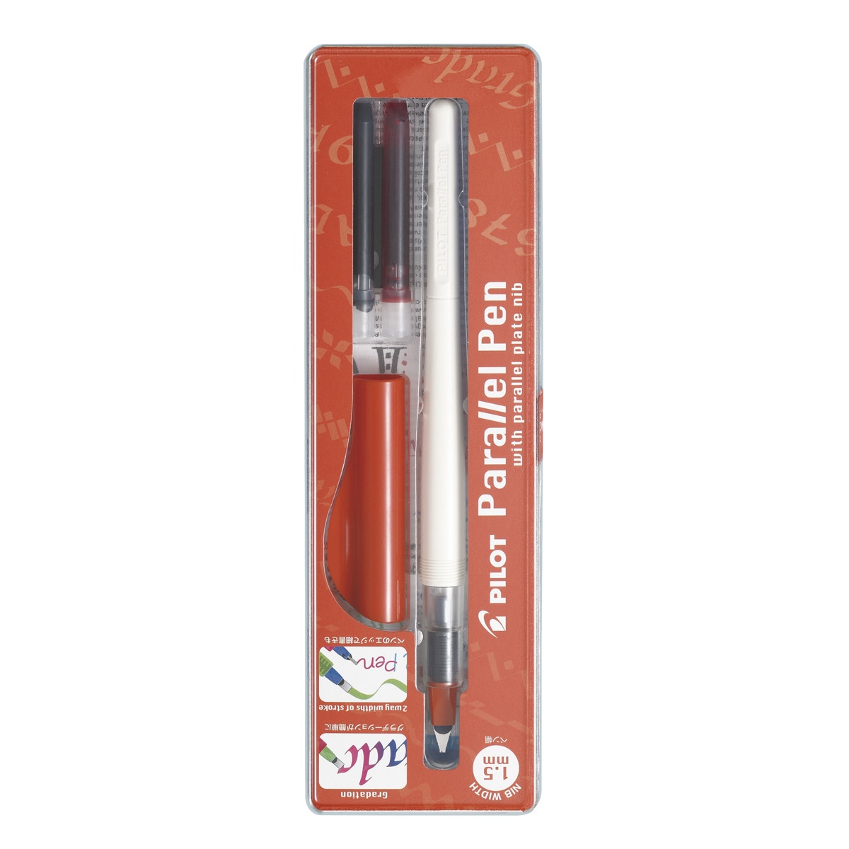 Pluma Caligráfica con plumín metálico Parallel Pen Pilot multicolor Multicolor-2