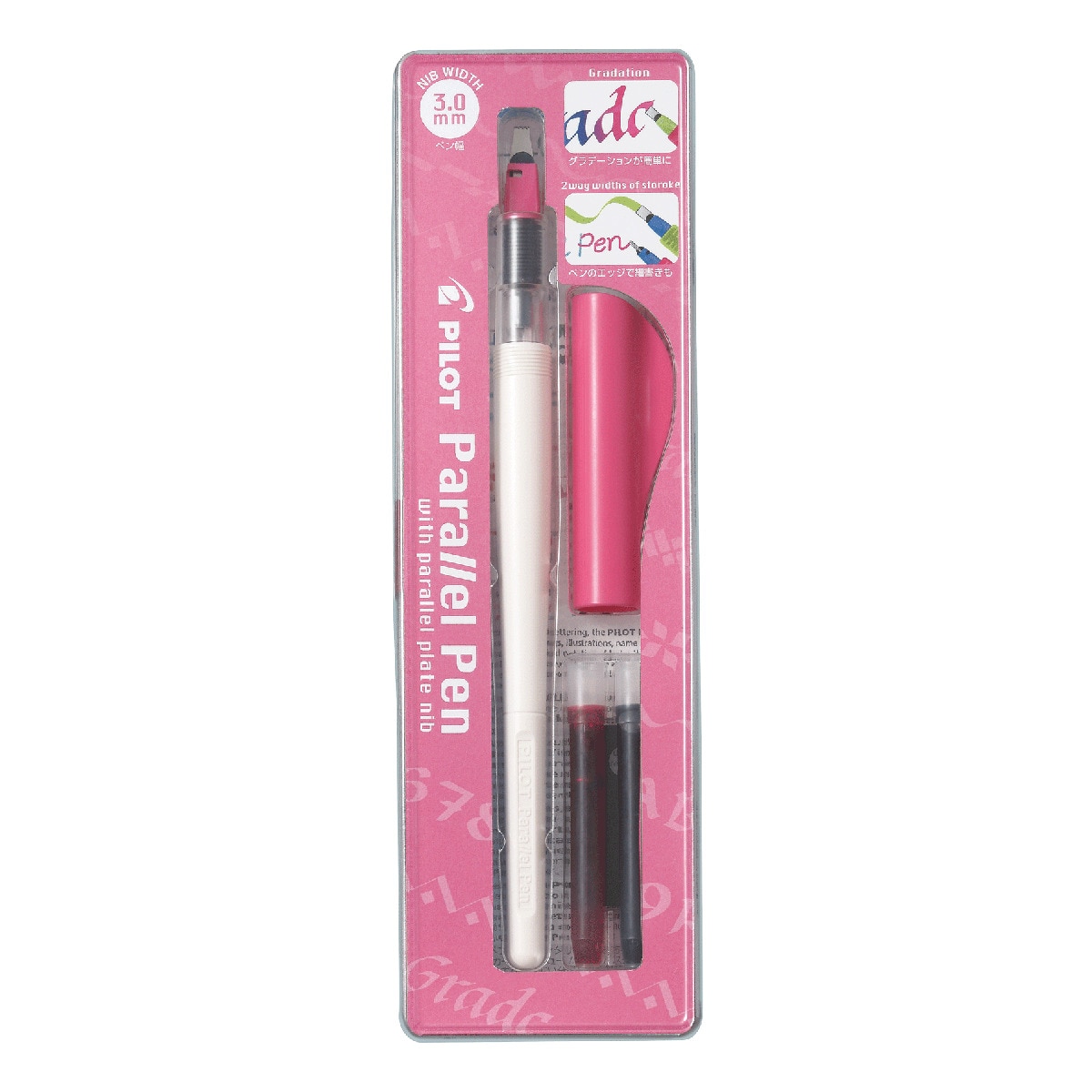 Pluma Caligráfica con plumín metálico Parallel Pen Pilot multicolor Multicolor-2