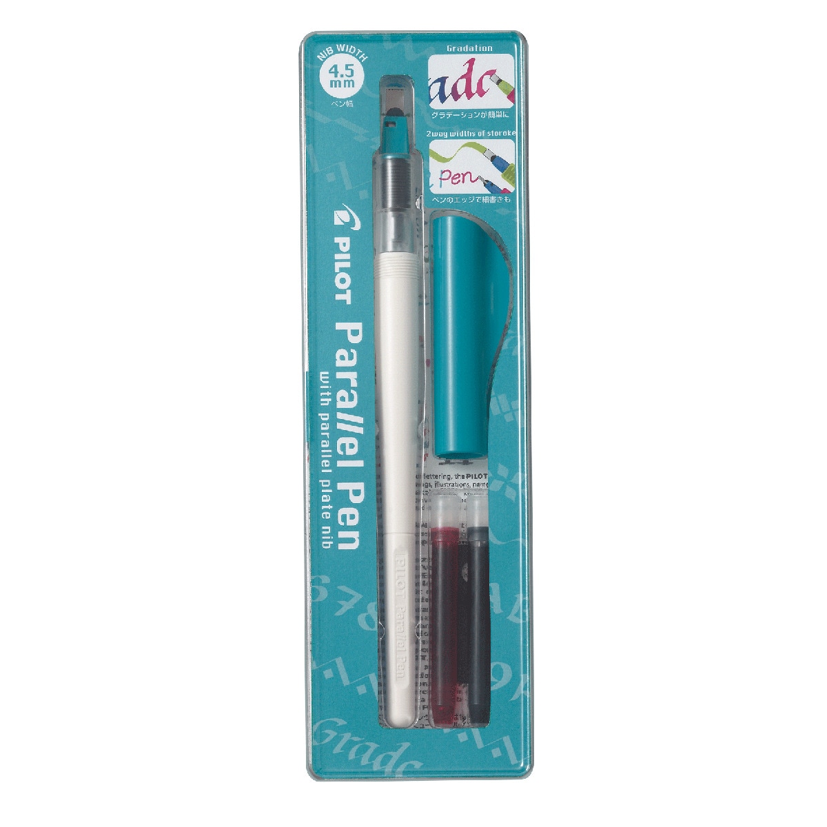 Pluma Caligráfica con plumín metálico Parallel Pen Pilot multicolor Multicolor-2