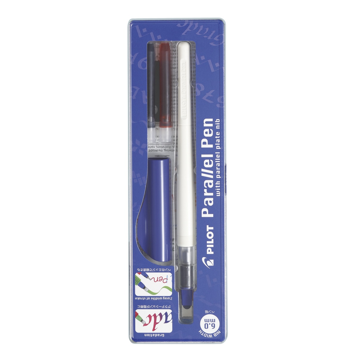 Pluma Caligráfica con plumín metálico Parallel Pen Pilot multicolor Multicolor-2