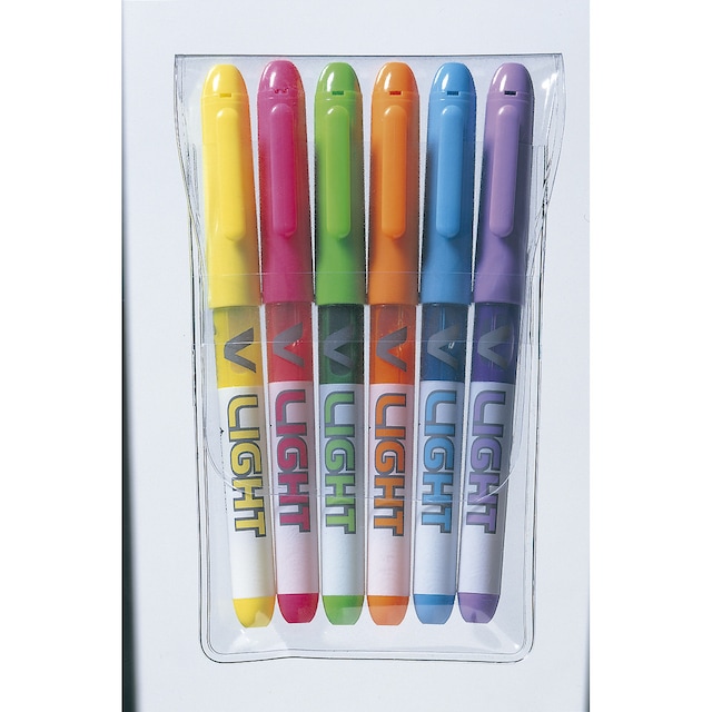 Imagen 0 de Set 6 fluorescentes de tinta líquida V-LL Pilot multicolor
