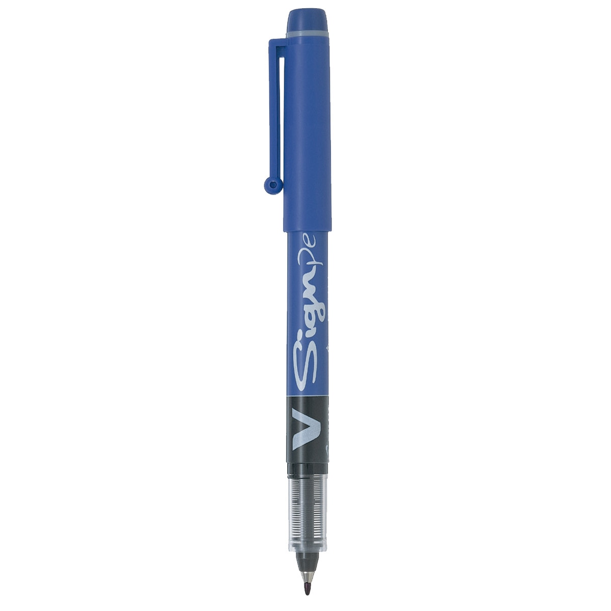 Imagen 0 de Roller tinta líquida con punta de fibra ancha V-Sign Pen Pilot azul