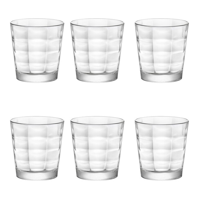 Imagen 0 de Set de 6 vasos Cube Bormioli