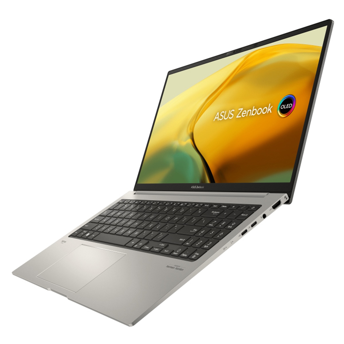 Portátil ASUS Zenbook 15 OLED UM3504DA-MA384W, Ryzen 7-7735U, 32GB, 1TB SSD, 15,6", W11 Gris-3