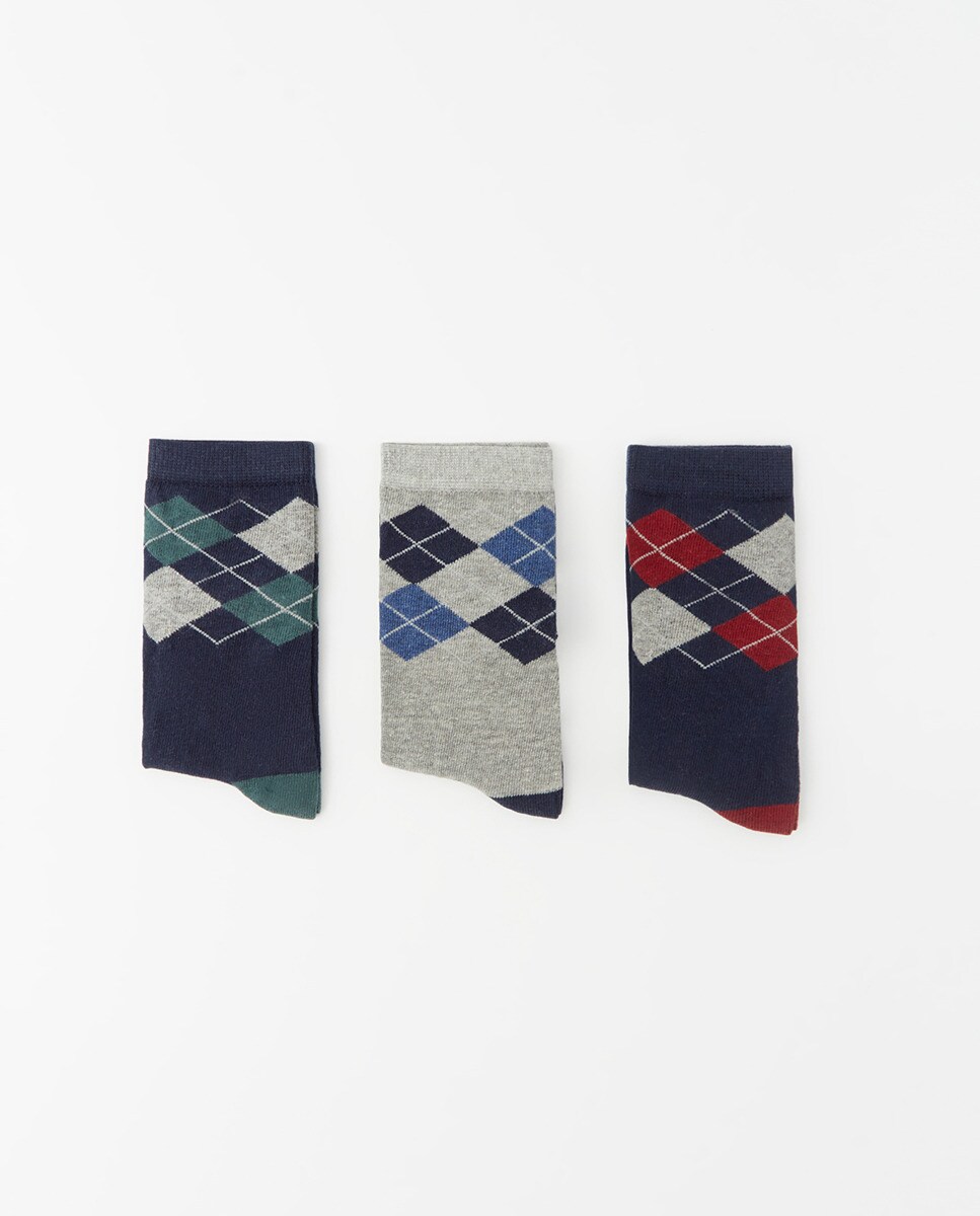 Chaussettes losanges