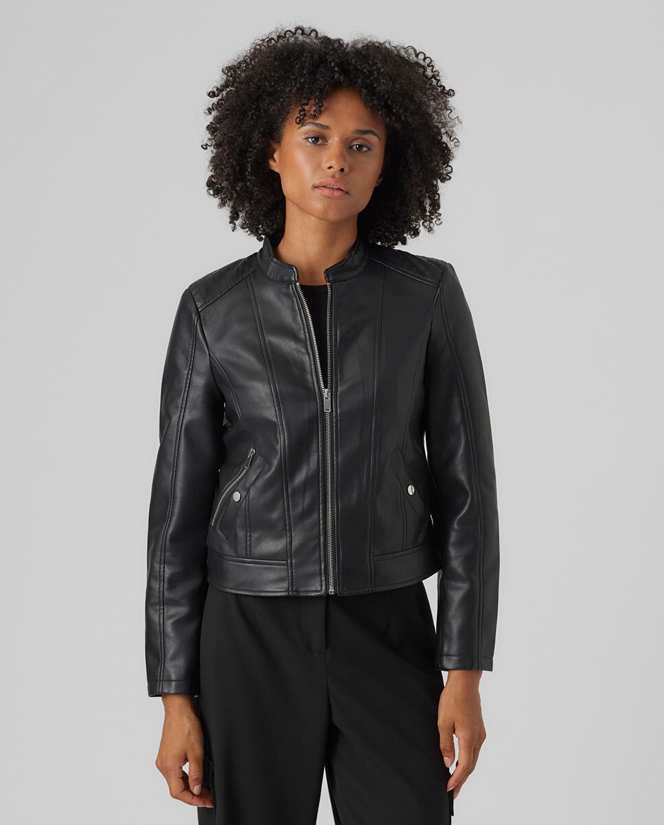 Blouson à col cheminée