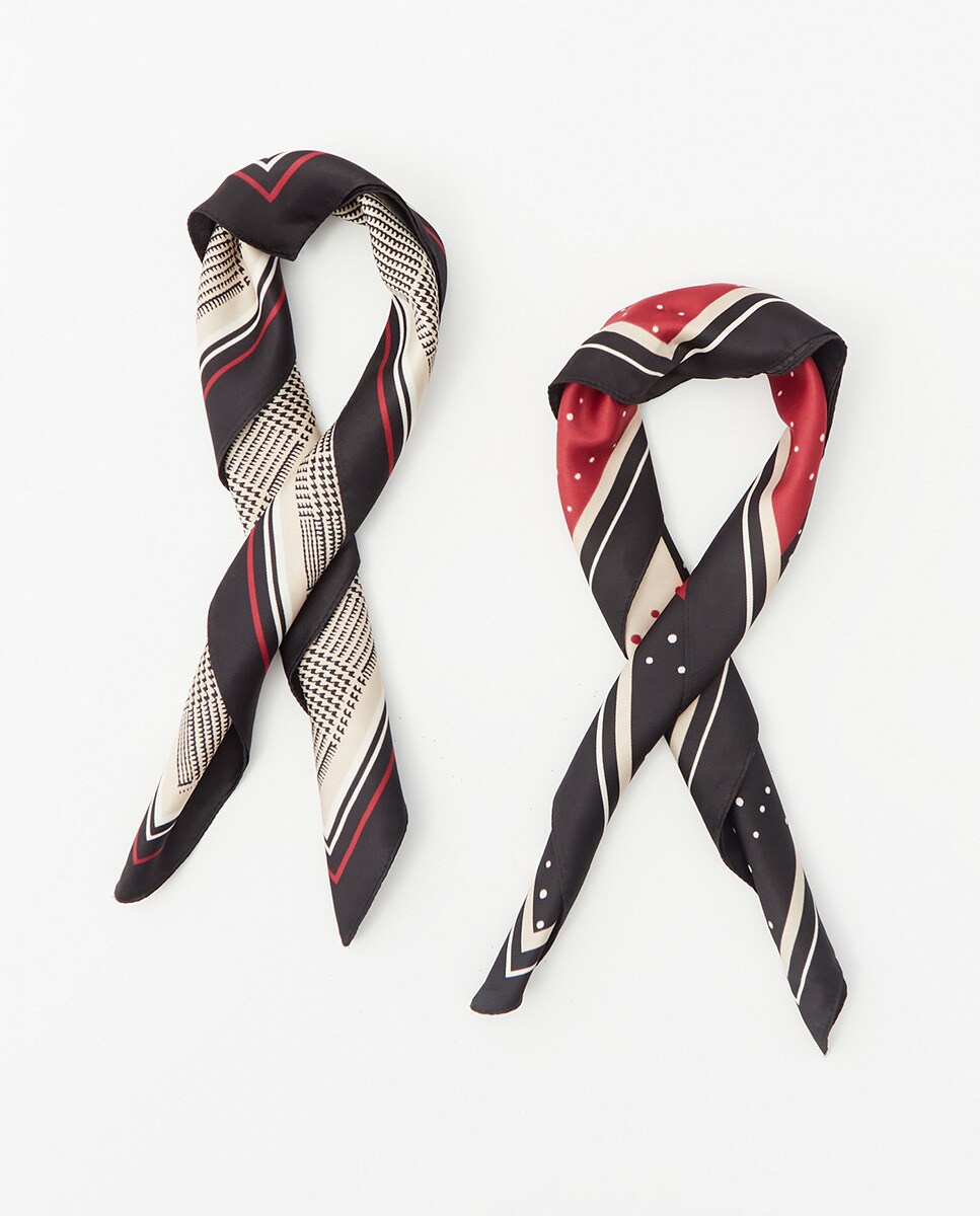 Lot de bandanas imprimés