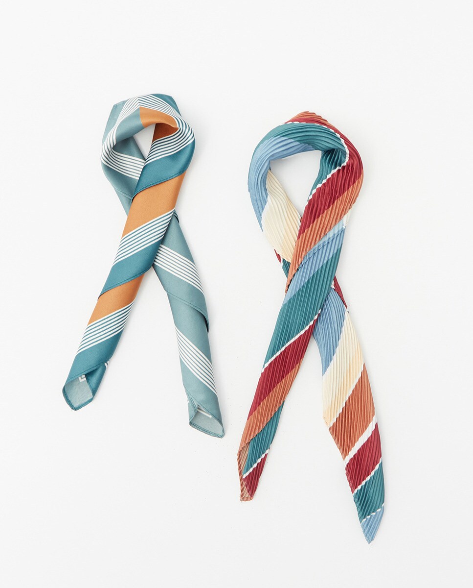 Ensemble bandanas à motif