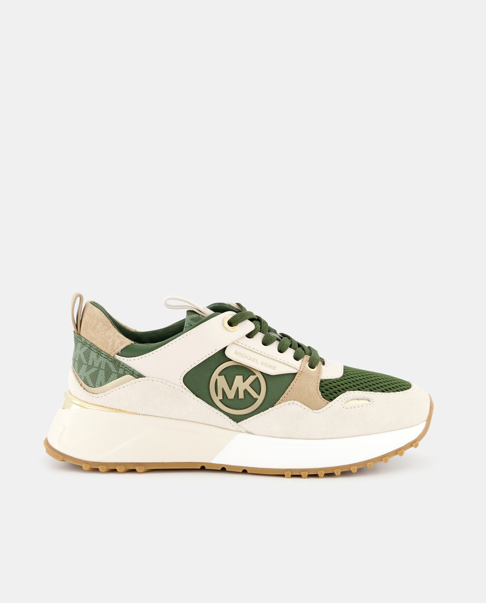 Chaussures Theo style running basses avec logo en métal