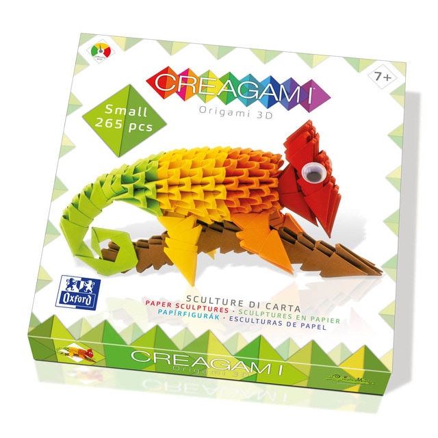 Imagen 0 de Figura de camaleón pequeño Creagami Oxford