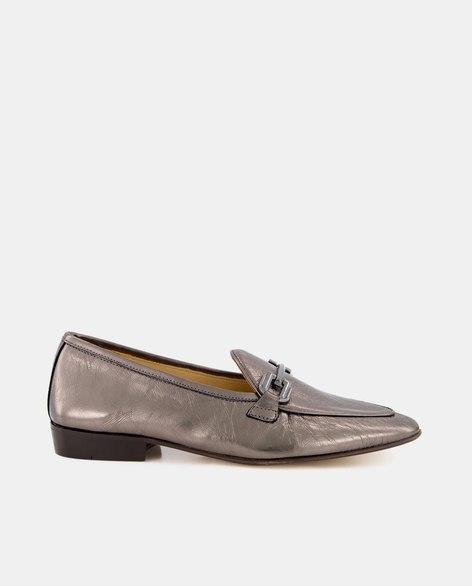 Mocassins à mors à talon bloc Ligne Atelier