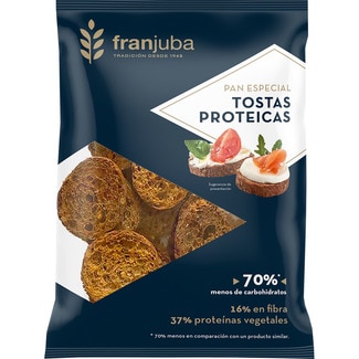 tostas proteicas bolsa 80 g - Franjuba