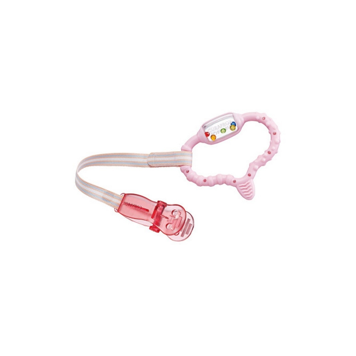 Anel Mordedor Rosa (0-24 M) - 1 un. Rosa-3