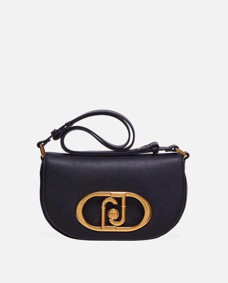 Sac porté épaule en demilune à rabat