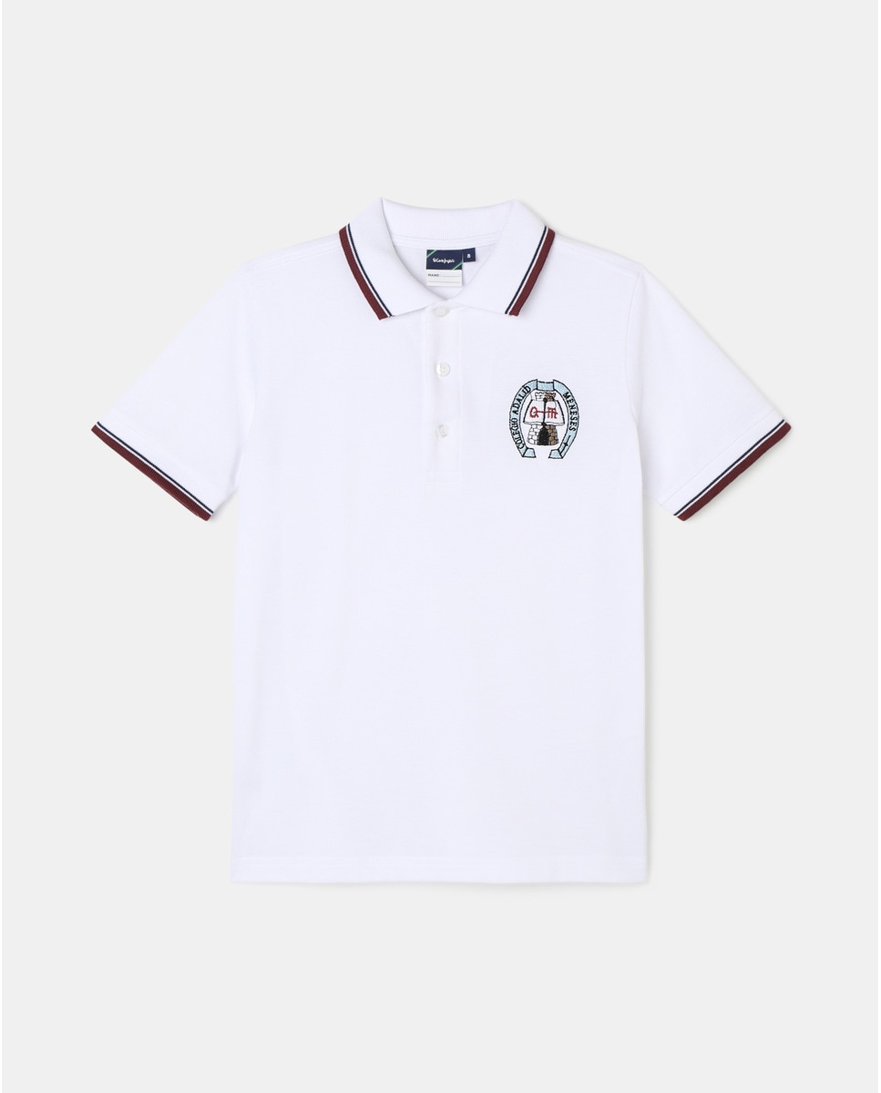 Polo manches courtes uniforme scolaire