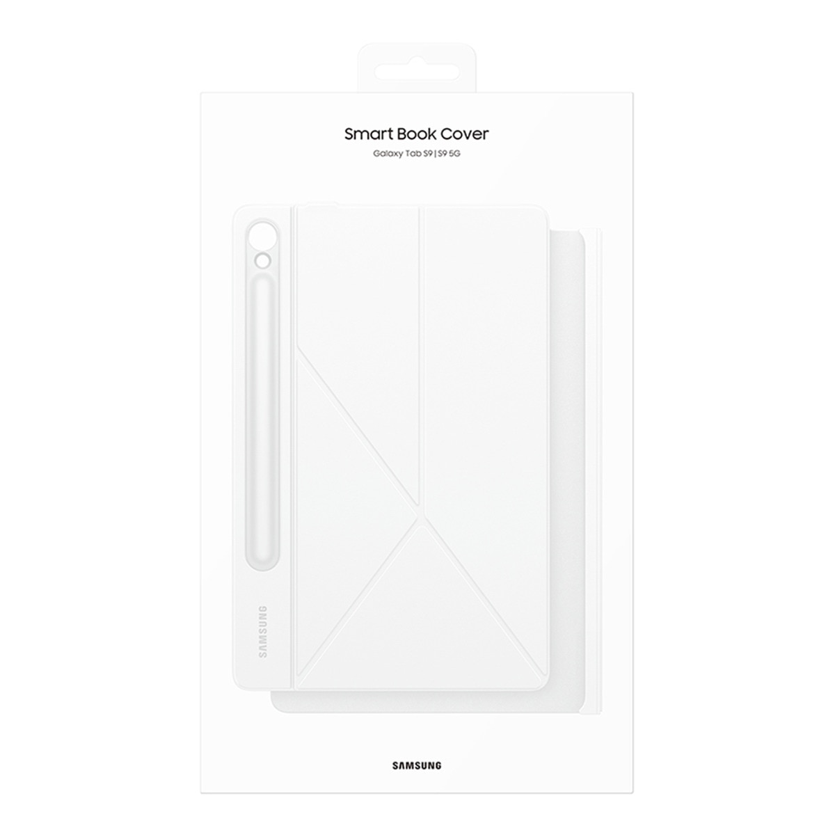 Funda blanca Samsung Book Cover Smart para Galaxy Tab S9 5