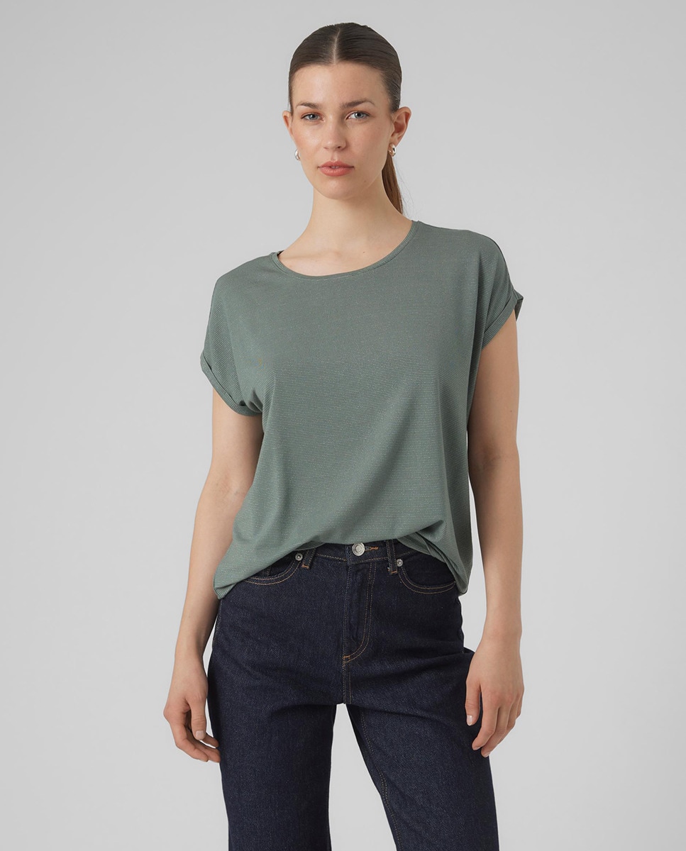 Tshirt à manches courtes et col rond