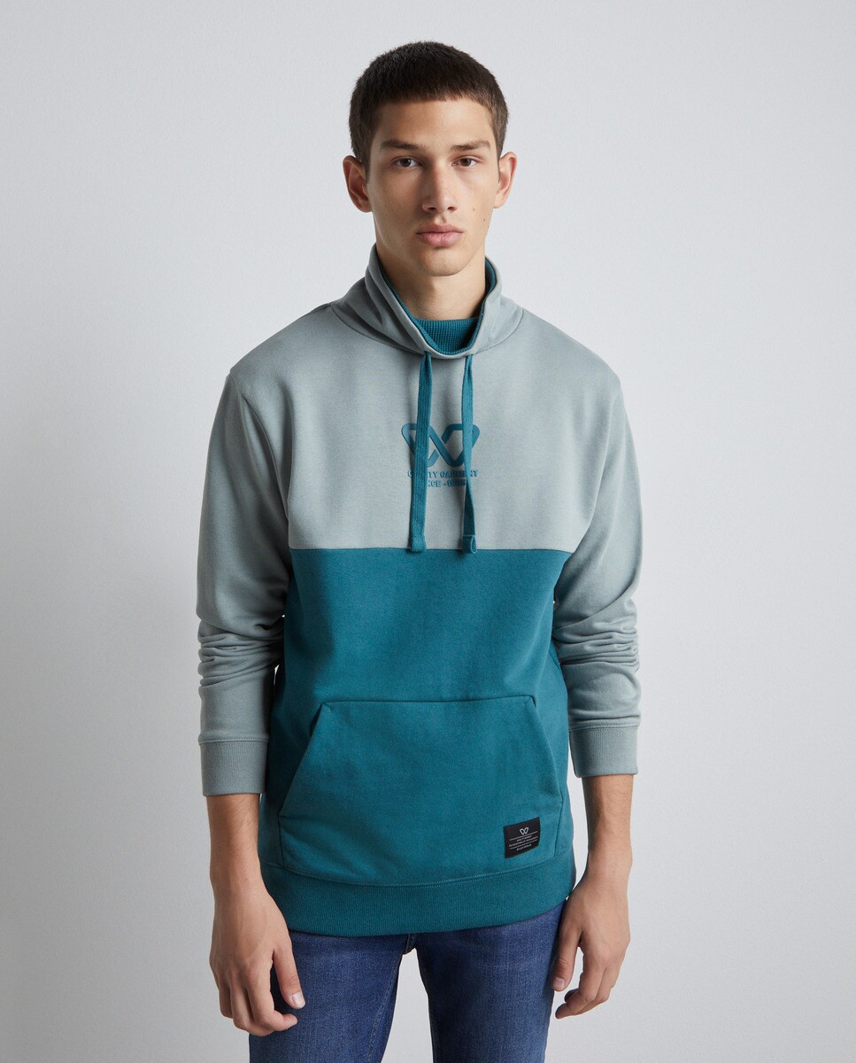 Sweat avec combinaison en fantaisie