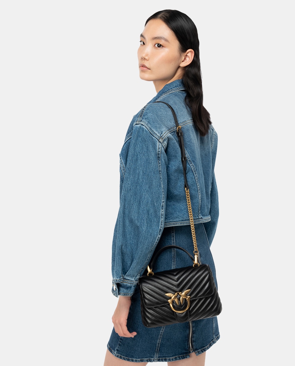 Minisac à bandoulière Love Lady Puff à rabat