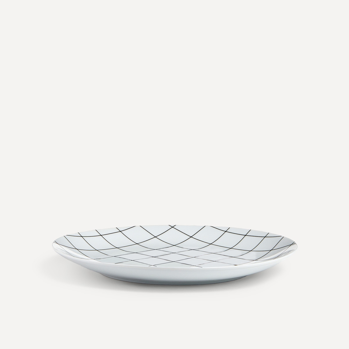 Plato llano Manhattan Basics El Corte Inglés Blanco-2