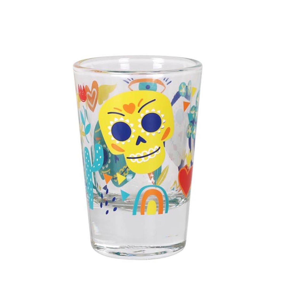 Vaso de chupito México Modelos Surtidos Basics El Corte Inglés Transparente-3