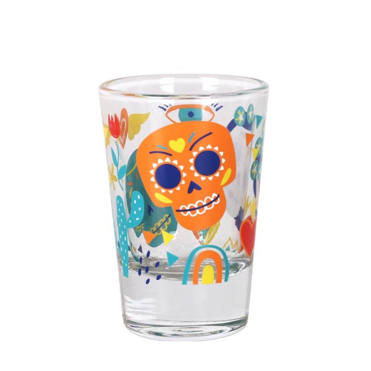 Vaso de chupito México Modelos Surtidos Basics El Corte Inglés Transparente-2