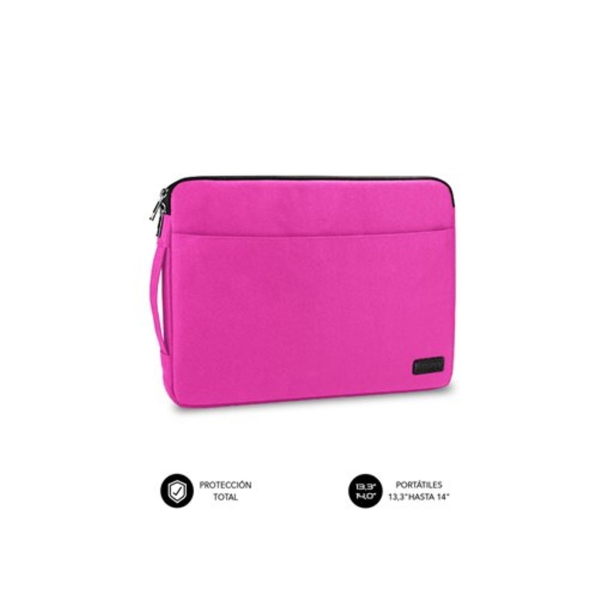 Sleeve Urban para portátil 13,3-14" Rosa 1