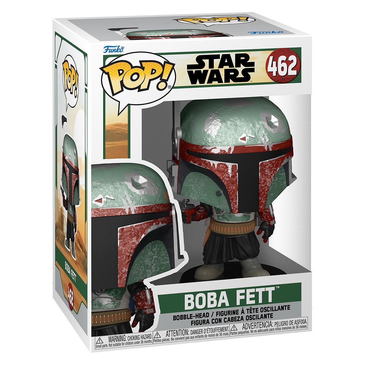Pack POP e T-shirt Boba Fett Star Wars 4