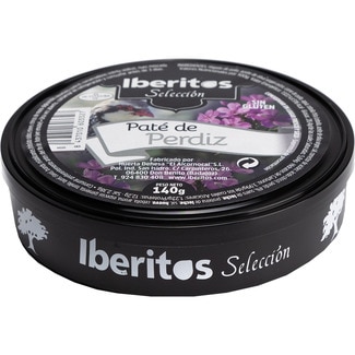 paté de perdiz de monte envase 140 g - Iberitos
