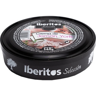crema de jamón de york envase 140 g - Iberitos