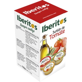 surtido de tomate para desayunos 5 unidades envase 125 g - Iberitos