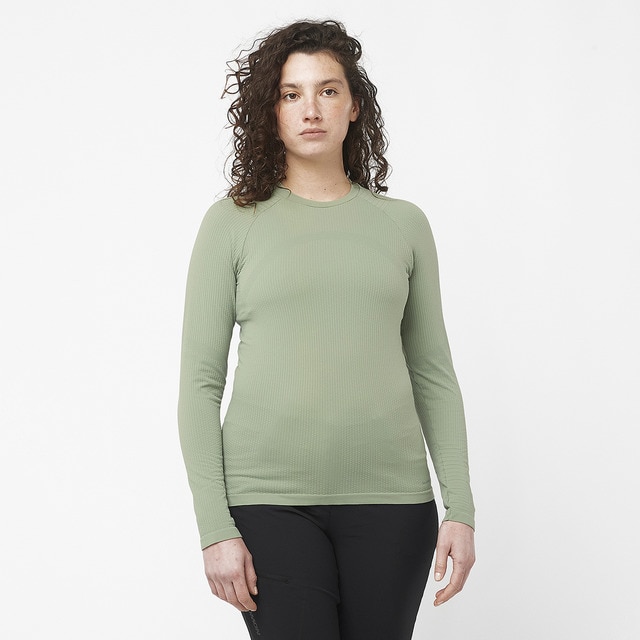 Imagen 0 de Camiseta térmica de mujer Essential Warm LS Top W Salomon