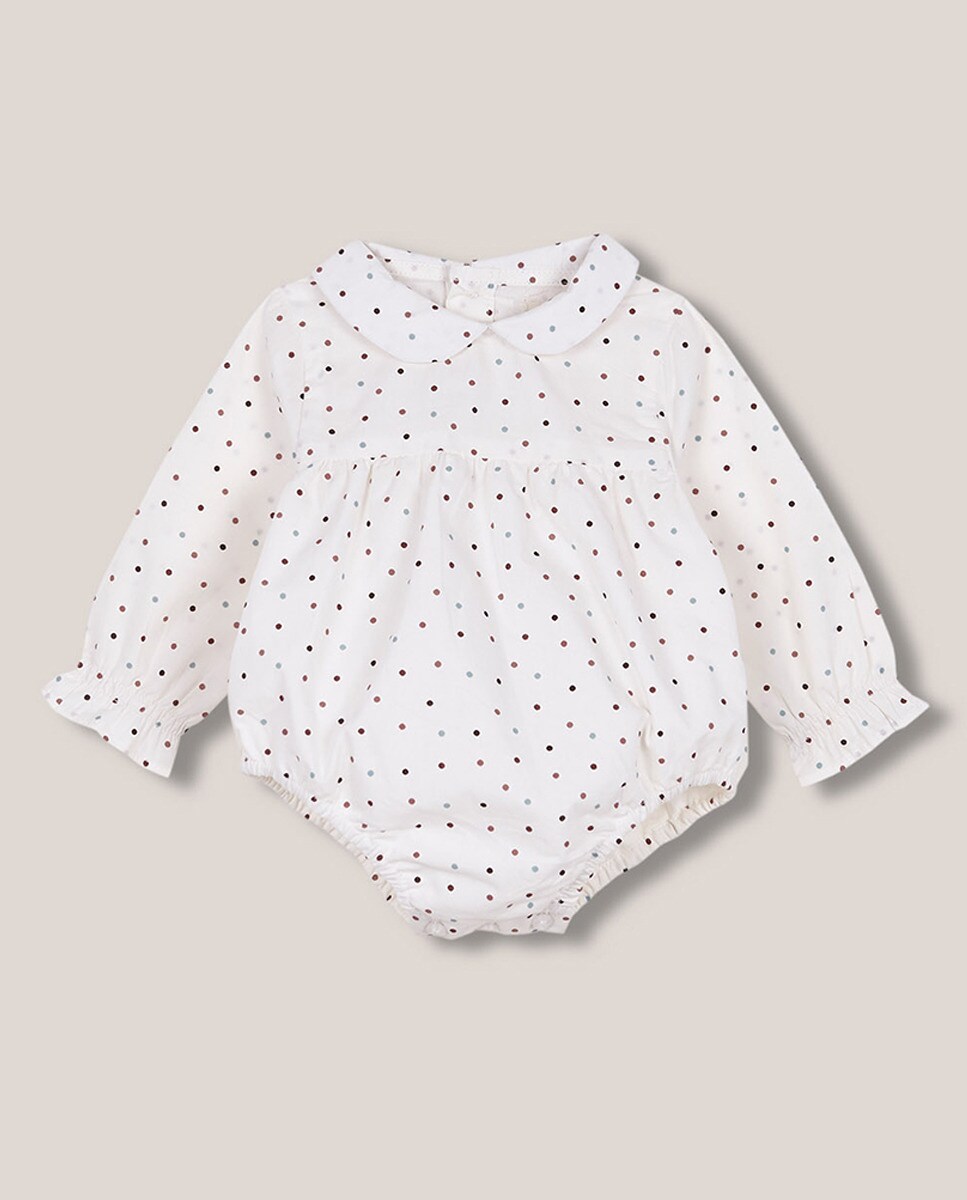 Barboteuse à motif colorés