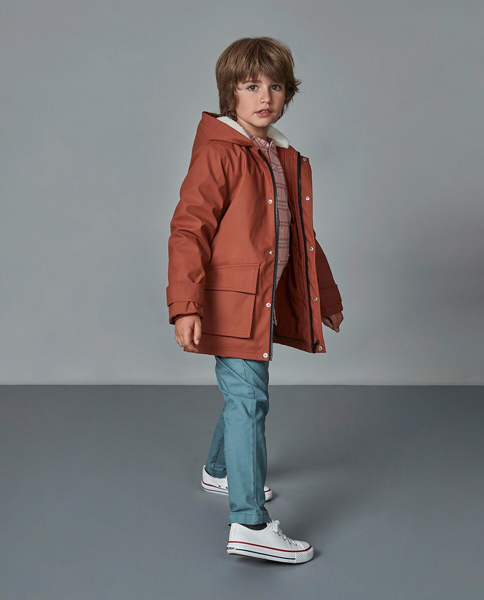 Imperméable avec doublure