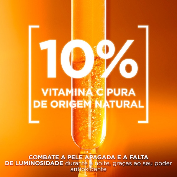 Sérum Facial de Noite Vitamina C embalagem 50 ml
