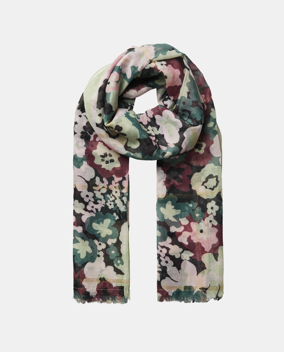 Imagem 0 de Écharpe com Estampado Floral - Multicolor