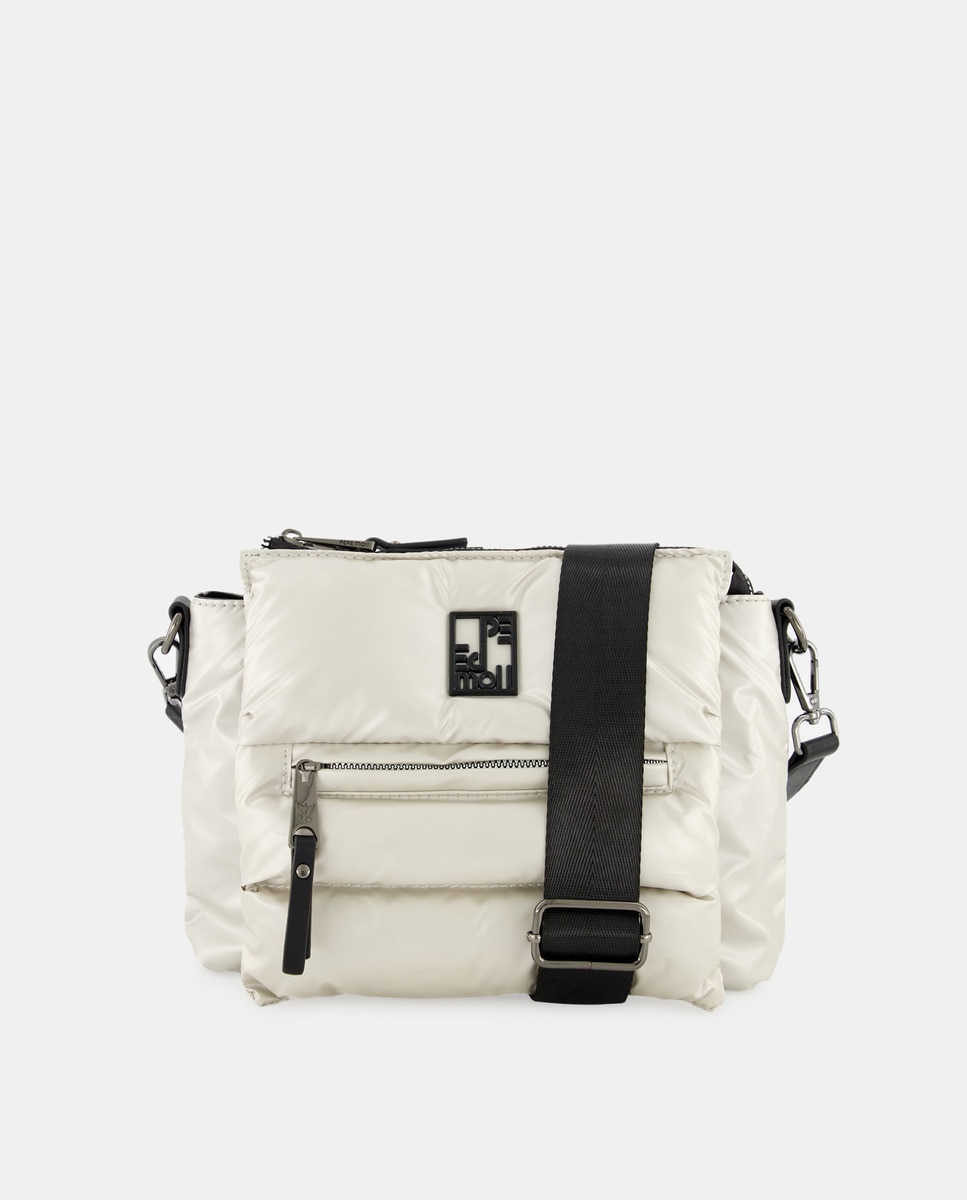 Sac à bandoulière moyen matelassé avec poche avant